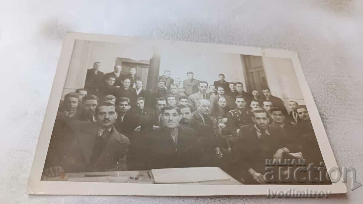 Снимка София Офицери и мъже на курсъ 1942