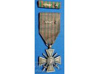 Стар медал Франция ПСВ,с допълнителни отличия.