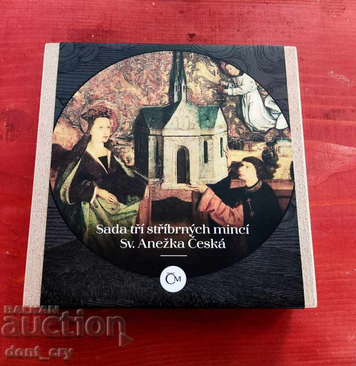 3x1 Oz Saint Anne of the Czech Republic 2021 Silver - 5 3x1 Oz Saint Anne of the Czech Republic 2021 Silver - 5