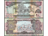 ❤️ ⭐ Somaliland 2002 100 Shillings UNC nou ⭐ ❤️