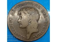 Murat Napoleon 2 grains 1810 Italy 29mm 11,67g bronze