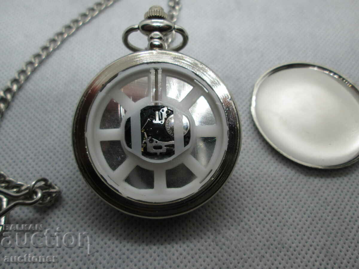 Delivery of QUARTZ POCKET WATCH, I DON'T KNOW IF IT WORKS Delivery of QUARTZ POCKET WATCH, I DON'T KNOW IF IT WORKS