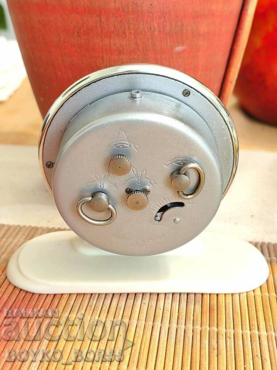 Russian Social USSR Table Clock Alarm Clock SLAVA 1970s with price 35.00 BGN | € 17.90