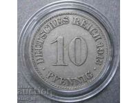 Germania 10 pfennig 1913