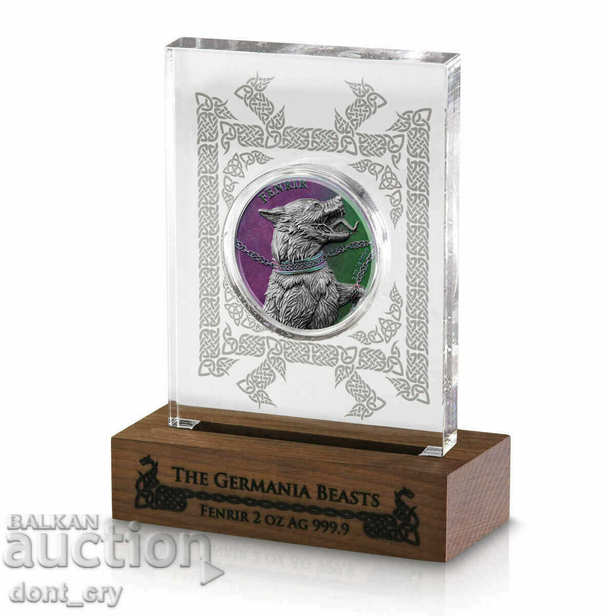 Silver 2 oz Fenrir Beasts of Germania mint 2022 10 Marks - 6 Silver 2 oz Fenrir Beasts of Germania mint 2022 10 Marks - 6