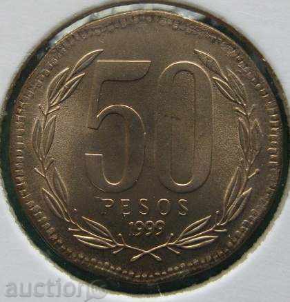 ЧИЛИ-50 песос 1999г.