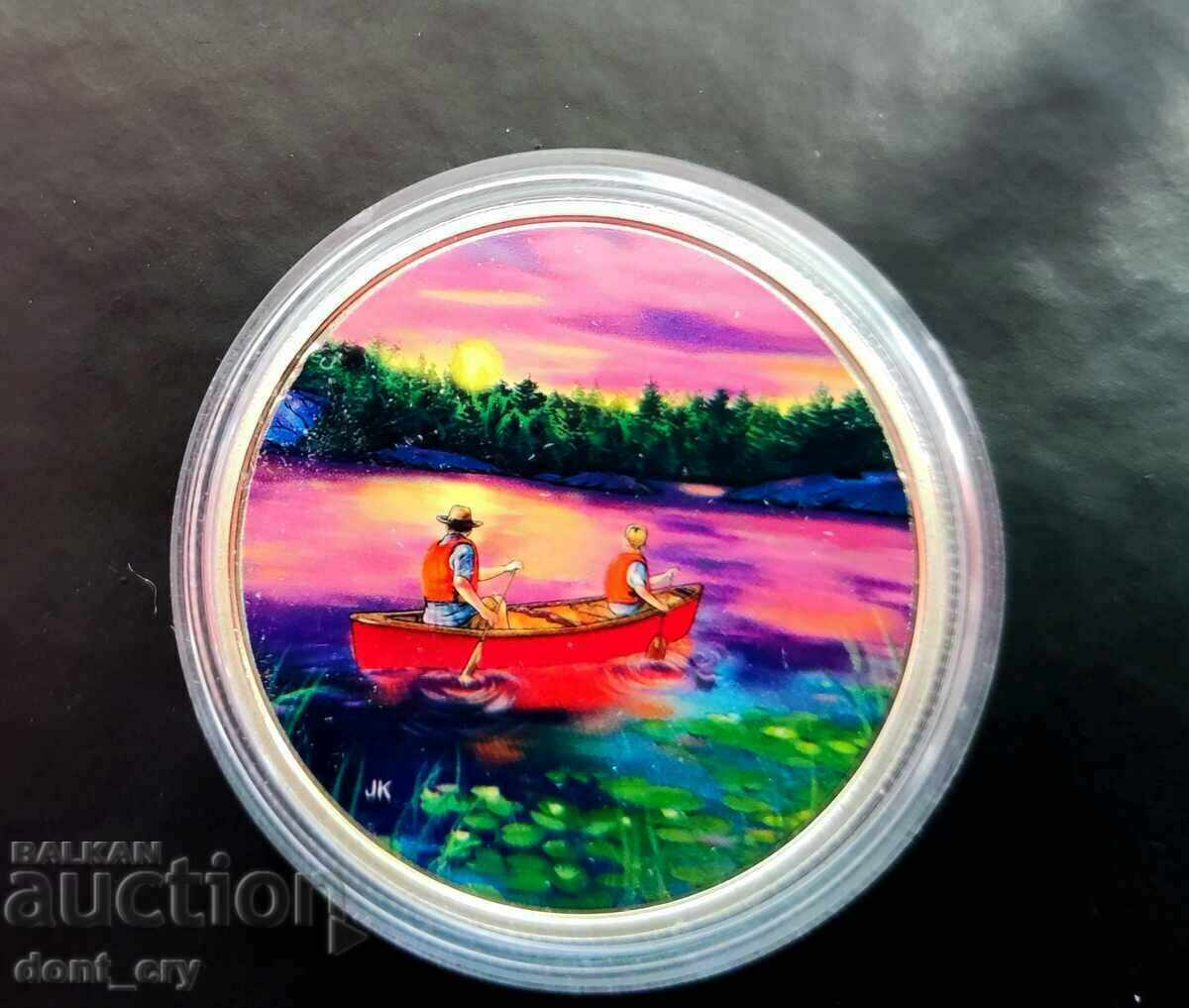 $15 Kayaking 2017 Canada Silver