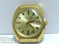 Soviet POLET/POLJOT Gold Plated Automatic Watch Working