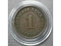 GERMANY 1 pfennig - 1906