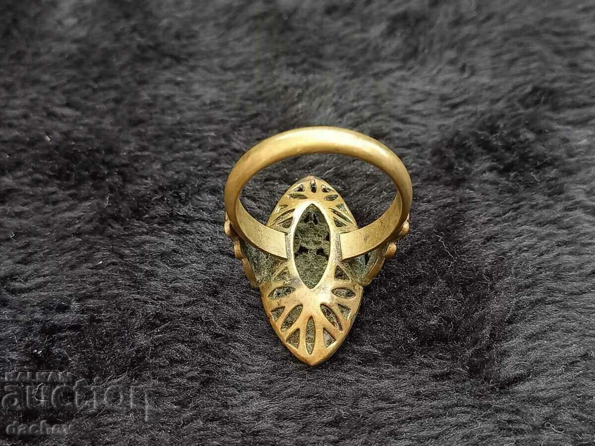 Παράδοση Σπάνιο συλλεκτικό δαχτυλίδι παφτά διάτρητο αντίκες Παράδοση Σπάνιο συλλεκτικό δαχτυλίδι παφτά διάτρητο αντίκες