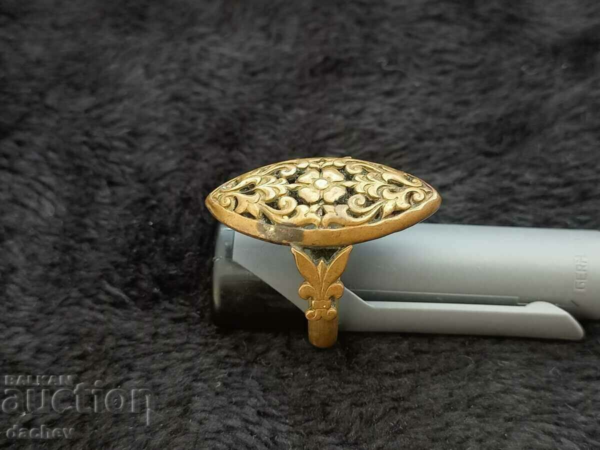 Σπάνιο συλλεκτικό δαχτυλίδι παφτά διάτρητο αντίκες Σπάνιο συλλεκτικό δαχτυλίδι παφτά διάτρητο αντίκες