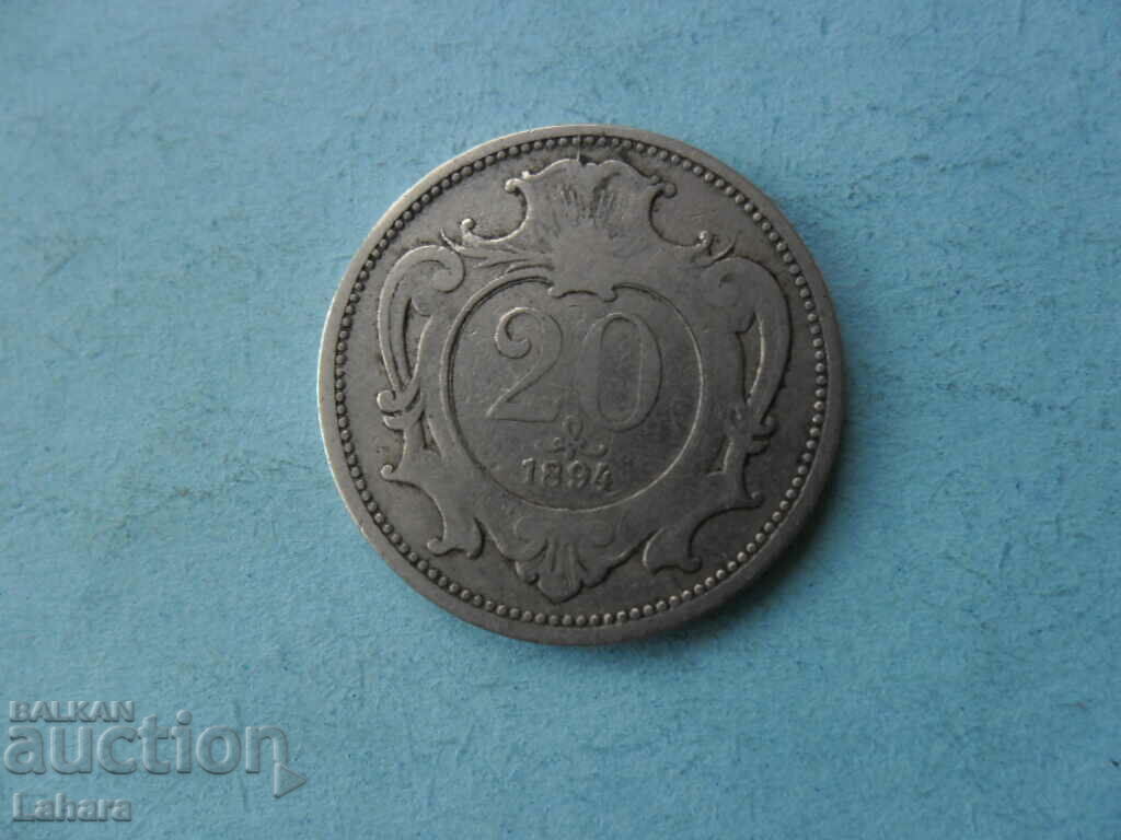 20 Heller 1894 Austria 20 Heller 1894 Austria