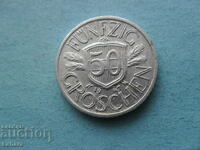 50 гроша 1947 г. Австрия