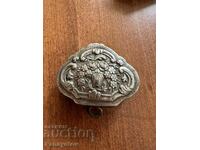 OLD SILVER WROUGHT RENAISSANCE SNUFF BOX