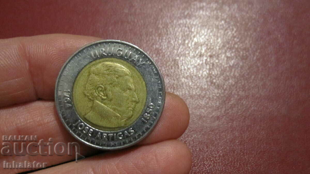 Uruguay 10 pesos 2000