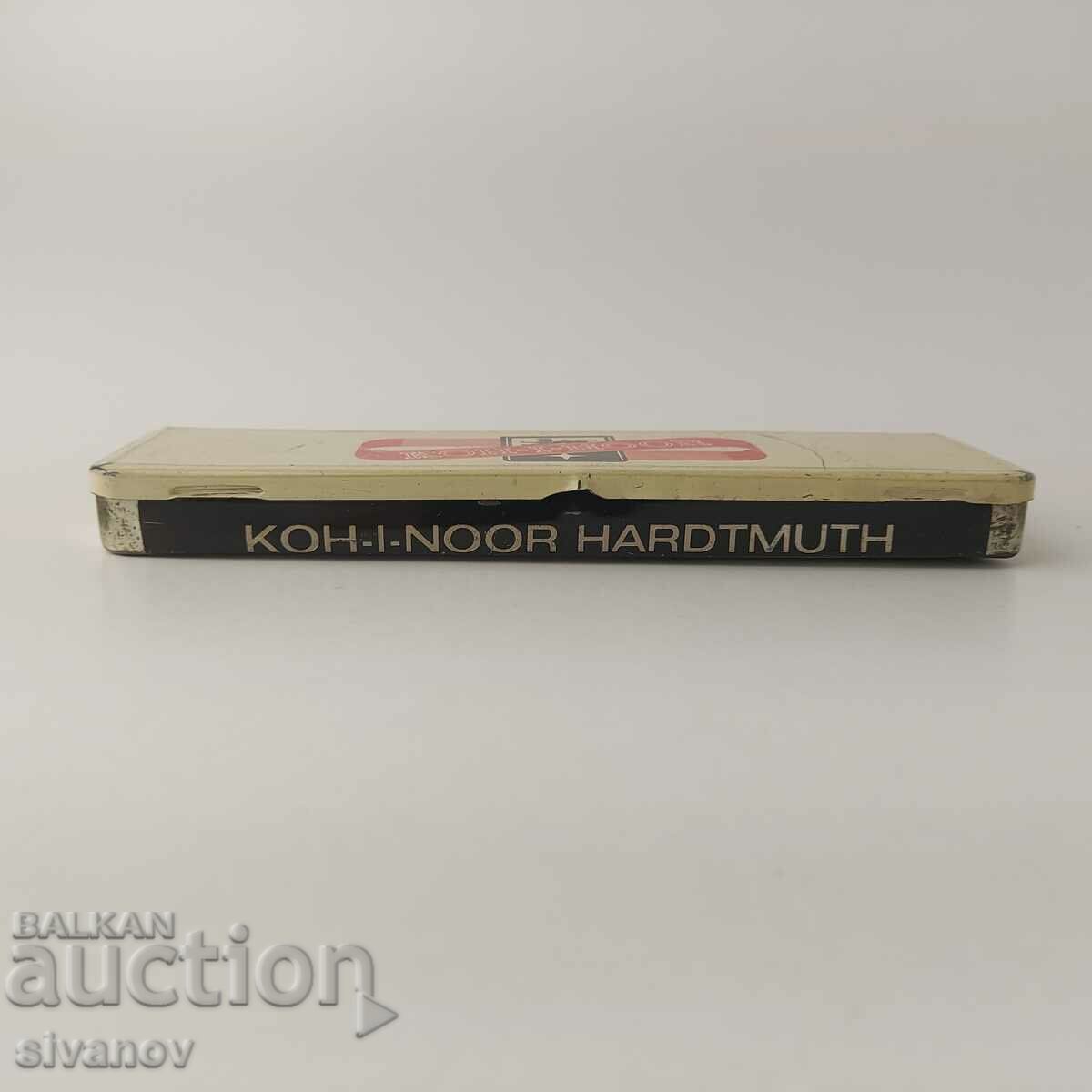 Old Metal Koh-I-Noor Hardtmuth Box Empty #5477 with price 14.99 BGN | € 7.66 Old Metal Koh-I-Noor Hardtmuth Box Empty #5477 with price 14.99 BGN | € 7.66