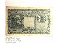 Italy 10 lire 1944 Victor Emmanuel III