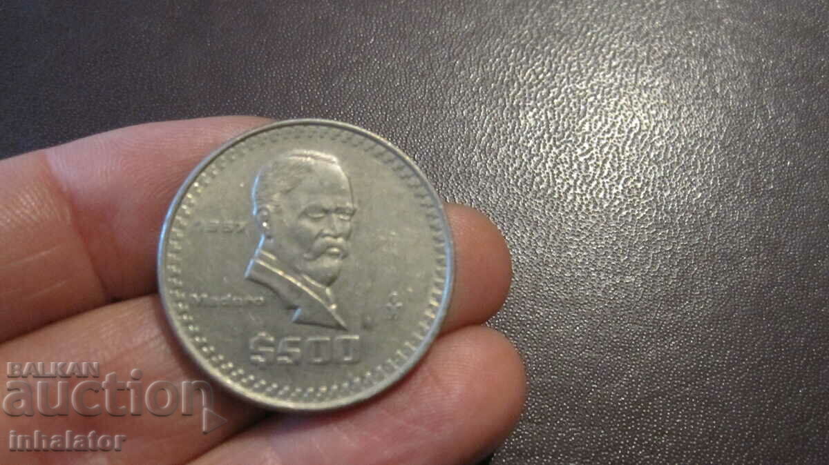 500 pesos Mexico 1987