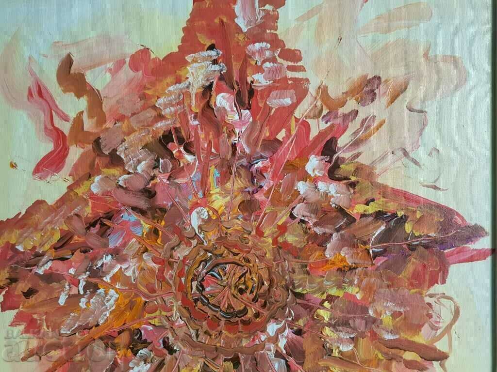 Auction Svetoslav Slavchev Slav Abstract oil paints Auction Svetoslav Slavchev Slav Abstract oil paints