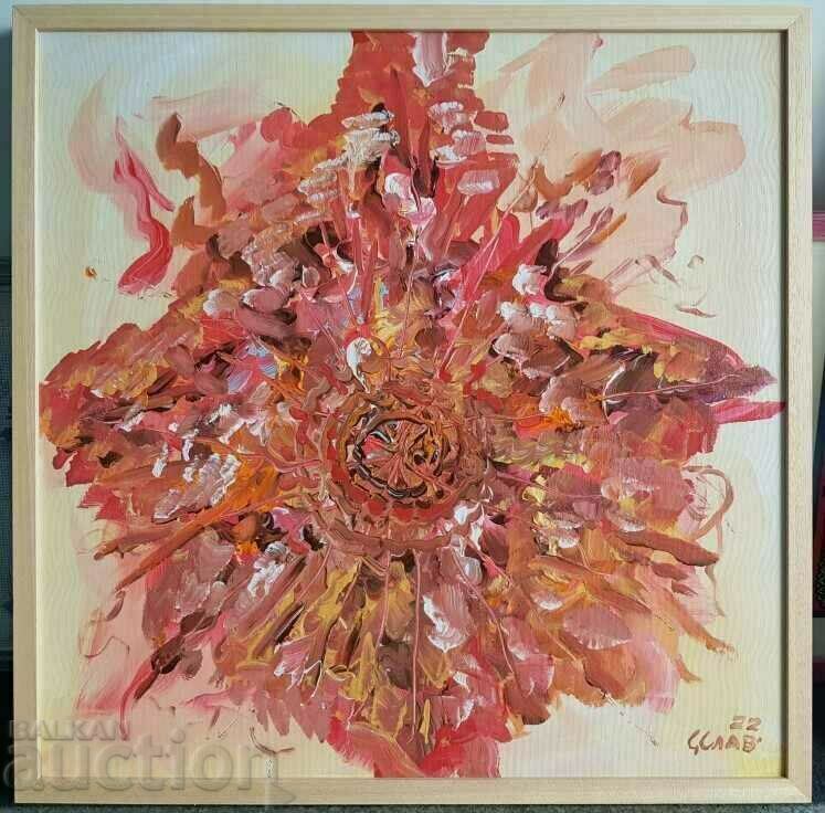 Svetoslav Slavchev Slav Abstract oil paints Svetoslav Slavchev Slav Abstract oil paints