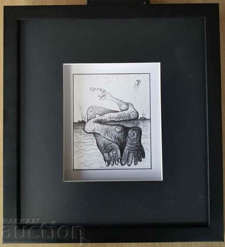 Stavri Kalinov 1944-2023 Neptune author's reproduction with price 200.00 BGN | € 102.26 Stavri Kalinov 1944-2023 Neptune author's reproduction with price 200.00 BGN | € 102.26