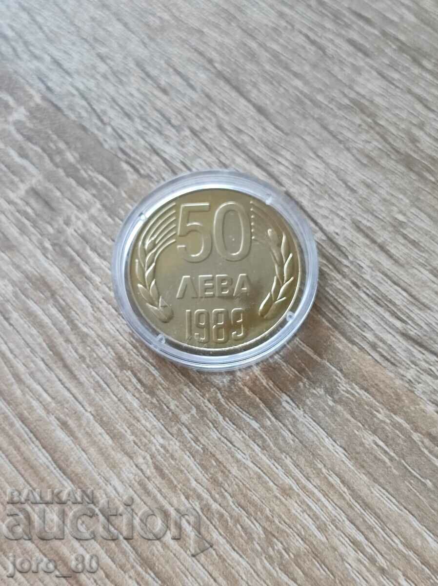 50 BGN 1989 Βουλγαρία 50 BGN 1989 Βουλγαρία