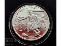 Silver 7500000 Lira European Football 2000 Turkey