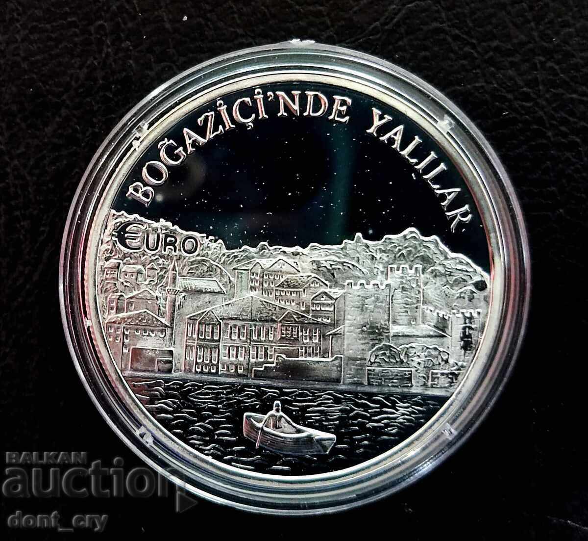 Silver 10000000 Lira Byzantine Architecture 2001 Τουρκία