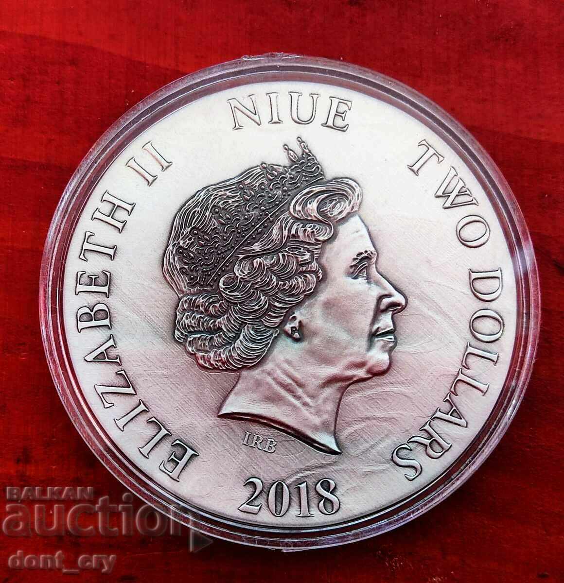 Auction Silver 2 Dollar Cassandra Dark Beauty 2018 Auction Silver 2 Dollar Cassandra Dark Beauty 2018