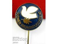 Old Badge-Rarity-Finnish Defenders of Peace