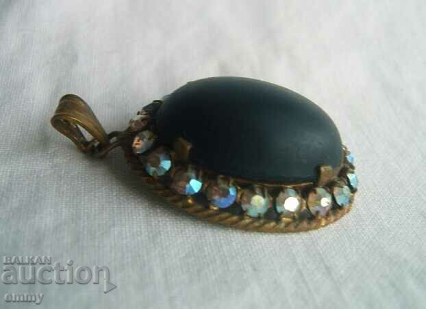 Auction Old necklace pendant, medallion - Austria Auction Old necklace pendant, medallion - Austria