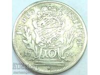 Бавария 10 кройцера 1774 Германия Максимилиан Йозеф сребро