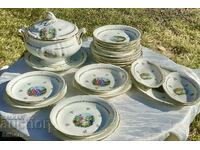 Alfred Lanternier Limoges porcelain dinnerware
