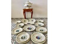 Alfred Lanternier Limoges porcelain dinnerware