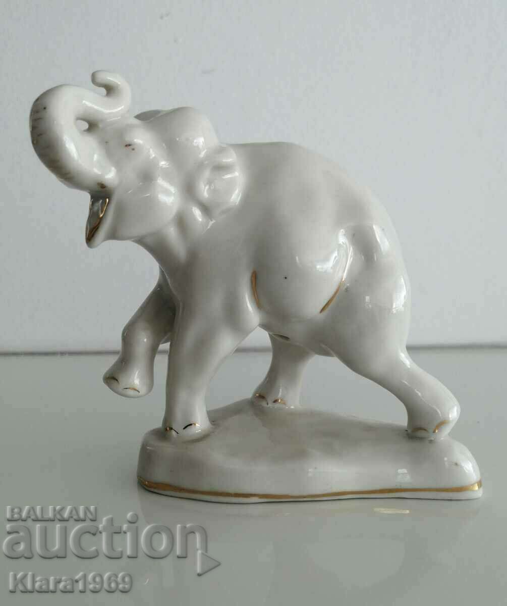 Порцеланова фигурка "Слон" 50-те години