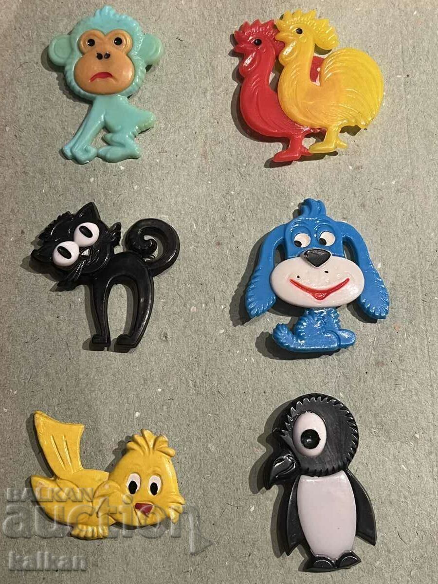 Collection of old martenits, plastic lot 12 pieces with price 55.00 BGN | € 28.12 Collection of old martenits, plastic lot 12 pieces with price 55.00 BGN | € 28.12