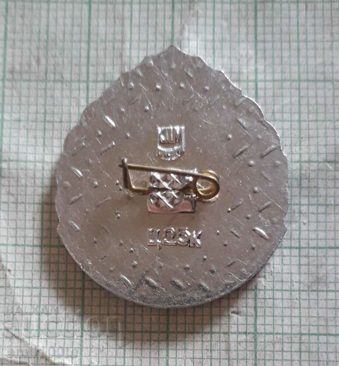 Delivery of Badge - Dynamo Kyiv UEFA European Super Cup 1975 Delivery of Badge - Dynamo Kyiv UEFA European Super Cup 1975