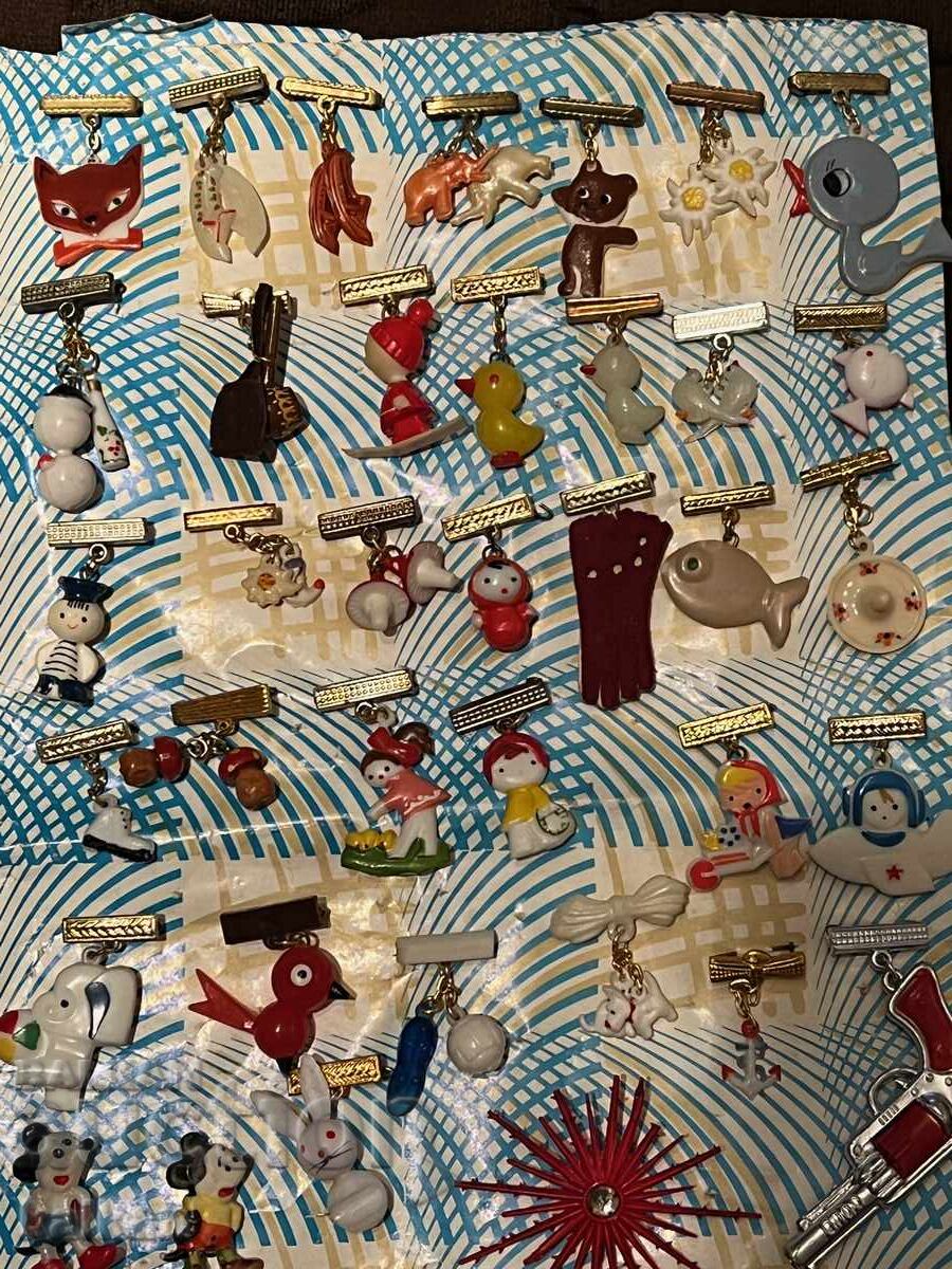 Auction Collection of old martenits, lot - 44 pieces Auction Collection of old martenits, lot - 44 pieces