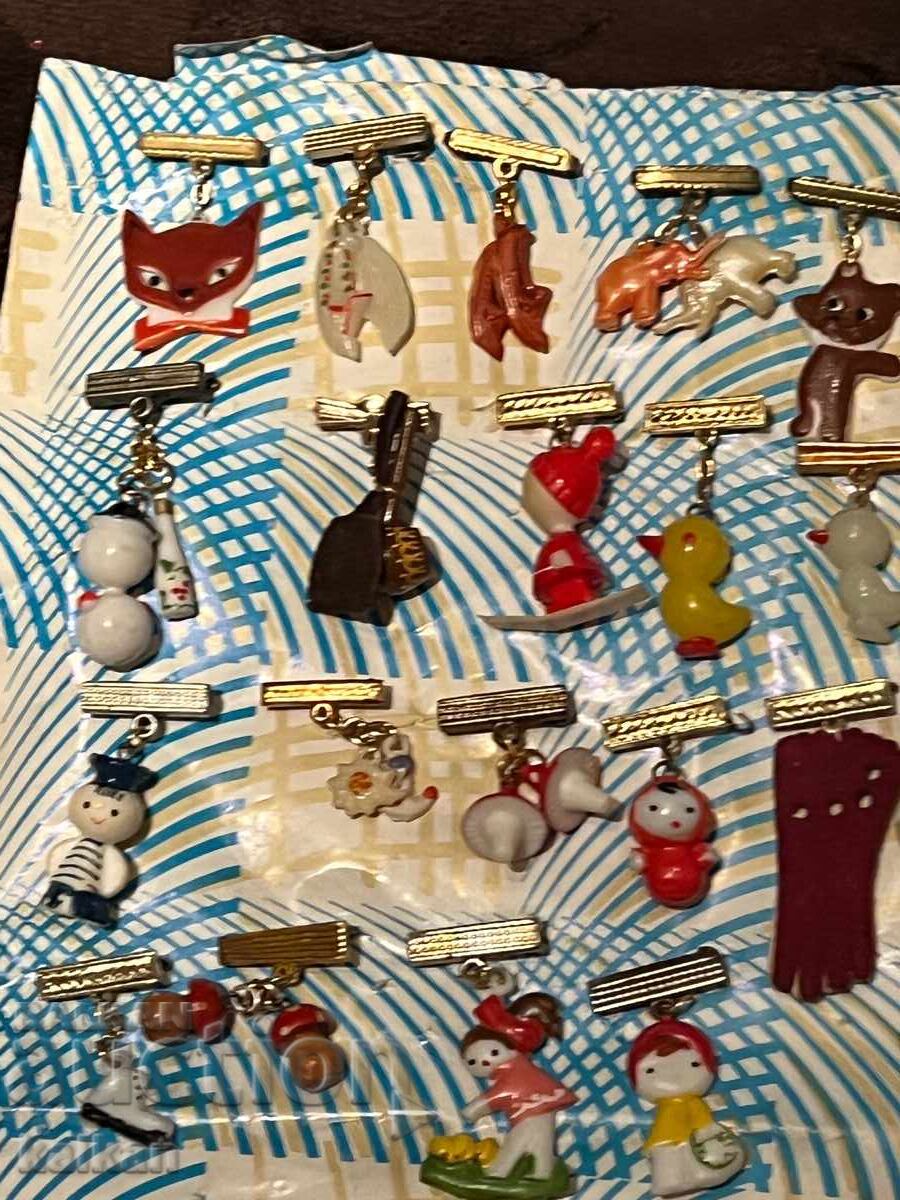 Collection of old martenits, lot - 44 pieces - 5 Collection of old martenits, lot - 44 pieces - 5