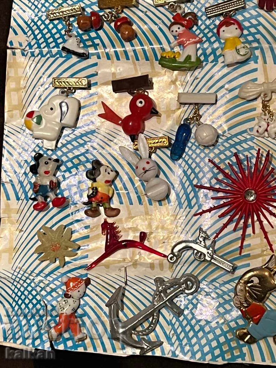 Collection of old martenits, lot - 44 pieces - 6 Collection of old martenits, lot - 44 pieces - 6