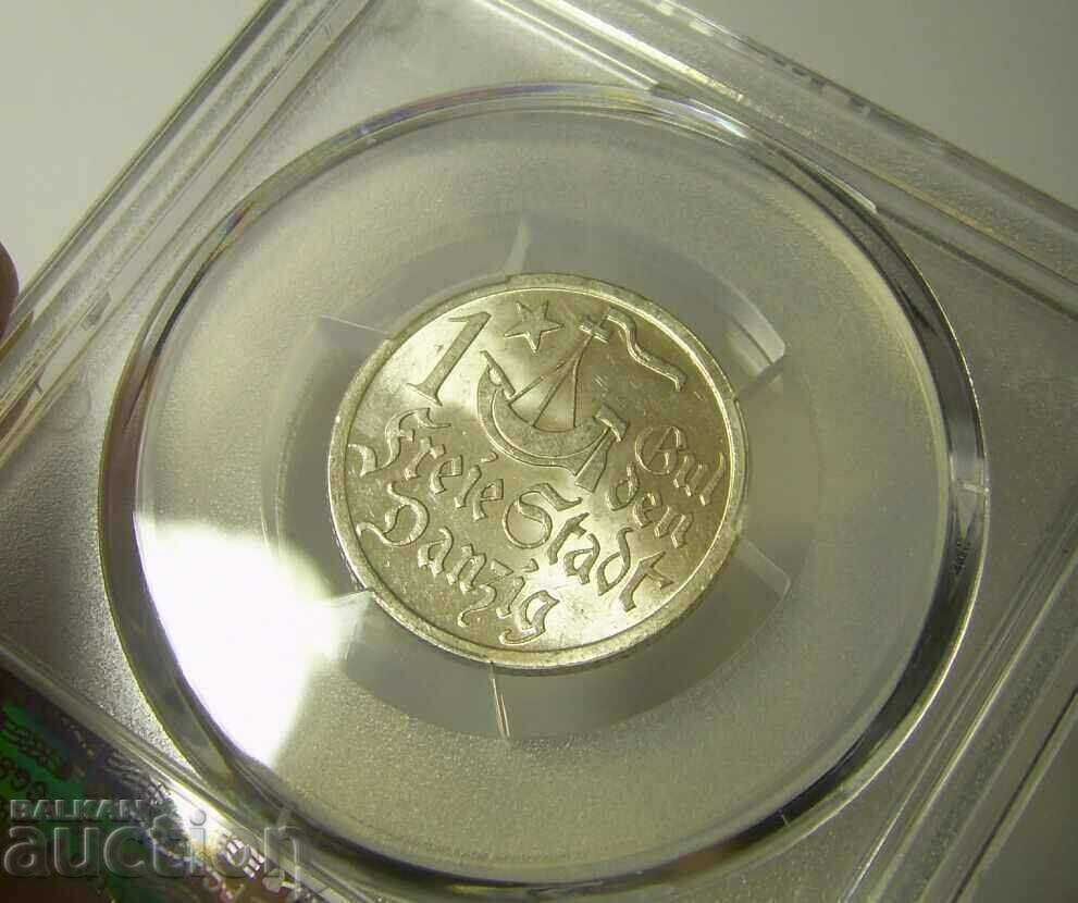 Delivery of Gdansk 1 Gulden 1923 MS63 PCGS Danzig