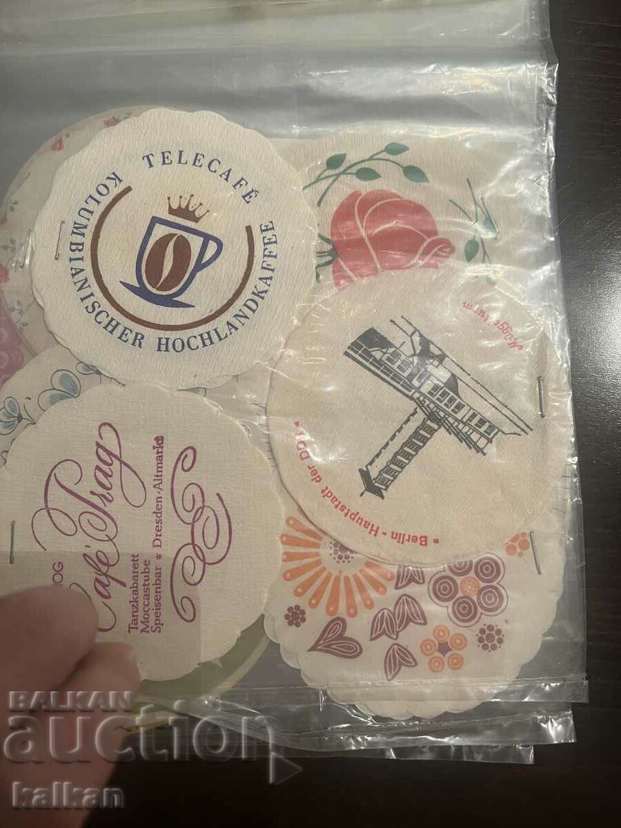 Collection of 38 social Bulgarian coasters with price 49.00 BGN | € 25.05 Collection of 38 social Bulgarian coasters with price 49.00 BGN | € 25.05