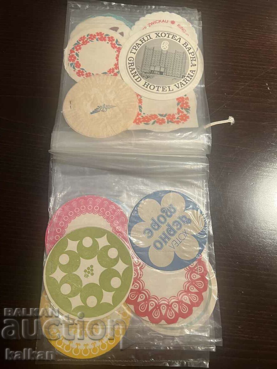 Delivery of Collection of 38 social Bulgarian coasters Delivery of Collection of 38 social Bulgarian coasters