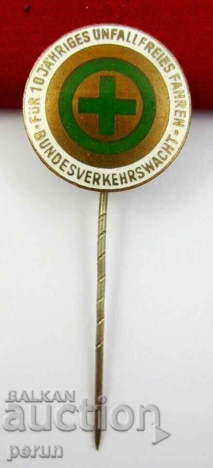 Auction AWARD BADGE-GFR-10 YEARS OF ACCIDENT-FREE DRIVING Auction AWARD BADGE-GFR-10 YEARS OF ACCIDENT-FREE DRIVING