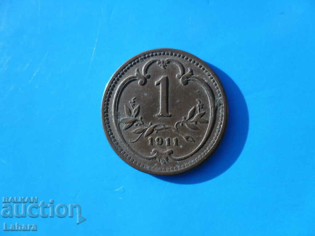 1 Heller 1911 Austria 1 Heller 1911 Austria