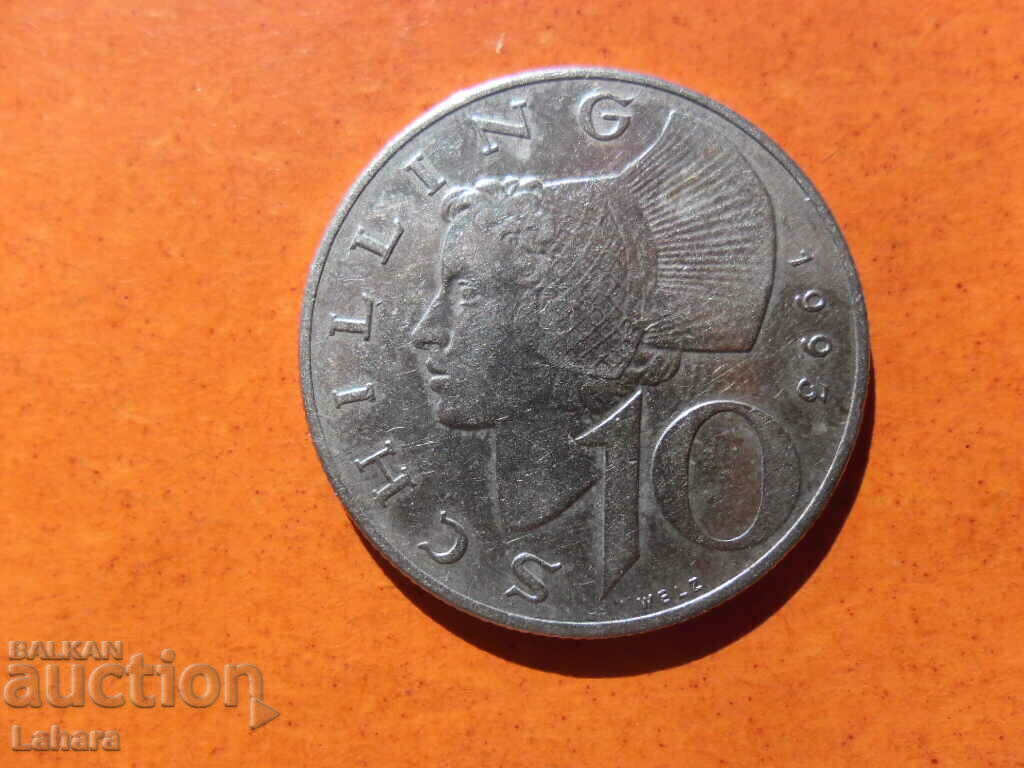 10 Shillings 1993 Austria 10 Shillings 1993 Austria
