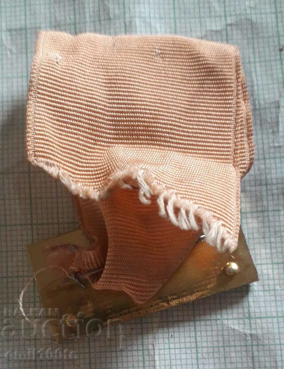 Delivery of Badge - Spartakiad of the Peoples of the RSFSR Judge Delivery of Badge - Spartakiad of the Peoples of the RSFSR Judge