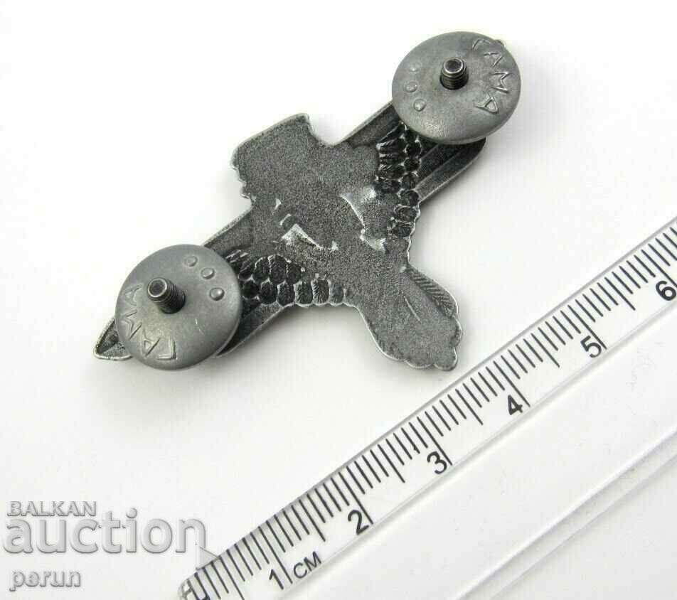 SOUTH AFRICA-AIRFORCE-PARACHUTIST-MILITARY BADGE-BADGE-SCREW with price 27.99 BGN | € 14.31 SOUTH AFRICA-AIRFORCE-PARACHUTIST-MILITARY BADGE-BADGE-SCREW with price 27.99 BGN | € 14.31