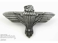 SOUTH AFRICA-AIRFORCE-PARACHUTIST-MILITARY BADGE-BADGE-SCREW