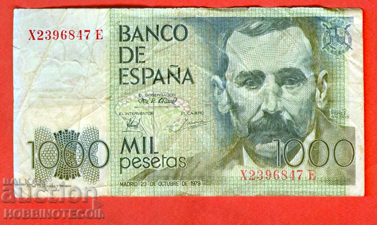 SPAIN SPAIN 1000 1000 Pesetas issue - issue 1979